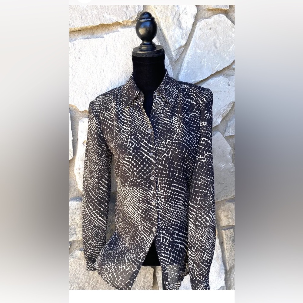 Vintage JAEGER Blouse Size XS 32